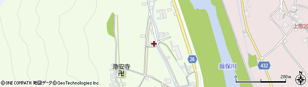 兵庫県たつの市新宮町吉島61周辺の地図