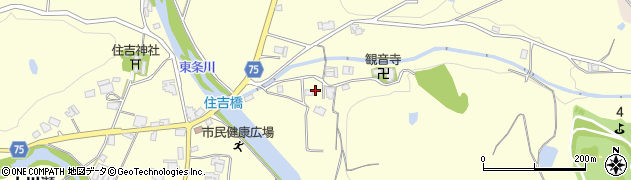 兵庫県三田市大川瀬542周辺の地図