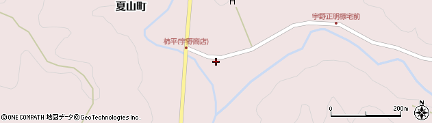 愛知県岡崎市夏山町（宮本）周辺の地図