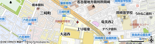 トヨタレンタリース愛知岡崎南店周辺の地図