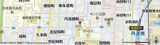 京都市伏見老人デイサービスセンター周辺の地図