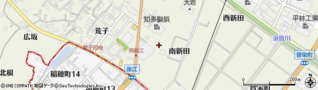 愛知県東浦町（知多郡）藤江（六反田）周辺の地図