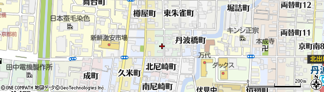 京都府京都市伏見区東大文字町周辺の地図