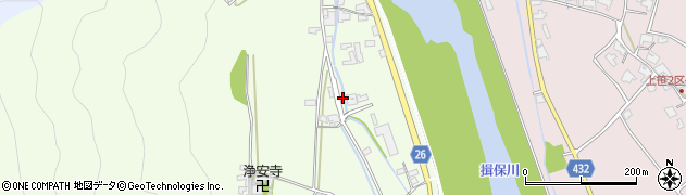 兵庫県たつの市新宮町吉島27周辺の地図