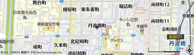 京都府京都市伏見区丹波橋町周辺の地図