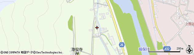 兵庫県たつの市新宮町吉島28周辺の地図