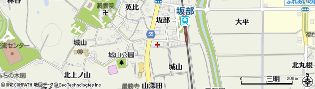 愛知県知多郡阿久比町卯坂坂部41周辺の地図