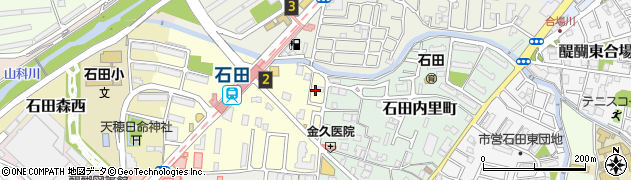京都府京都市伏見区石田森東町1周辺の地図