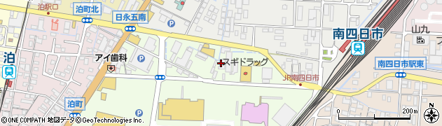 三重県四日市市泊小柳町周辺の地図