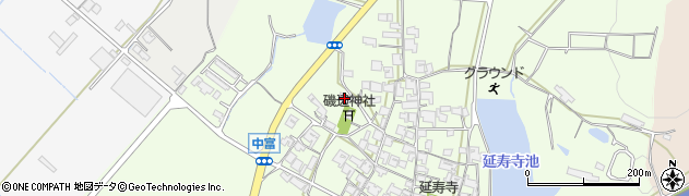 中富町公民館周辺の地図
