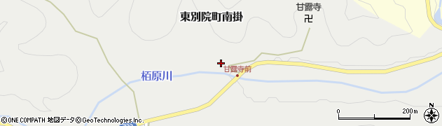 京都府亀岡市東別院町南掛正垣内周辺の地図