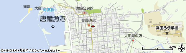 浜田国分郵便局 ＡＴＭ周辺の地図