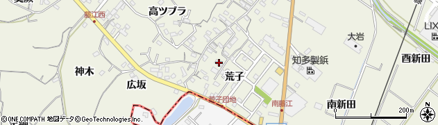 愛知県知多郡東浦町藤江荒子69周辺の地図