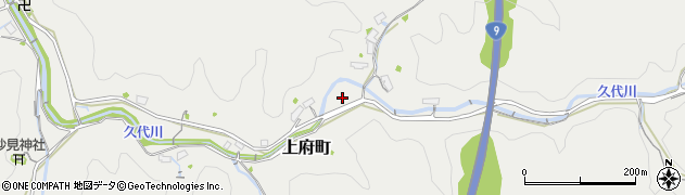 島根県浜田市上府町周辺の地図