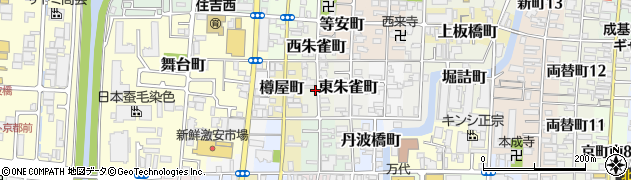 京都府京都市伏見区白銀町周辺の地図