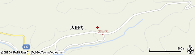 愛知県新城市作手田代桜ケ入周辺の地図