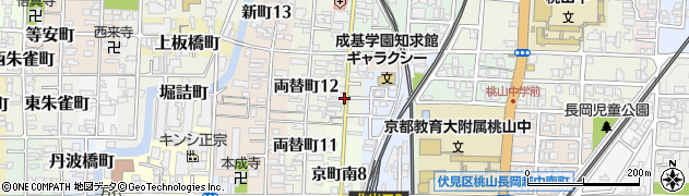 京都府京都市伏見区京町北8丁目周辺の地図