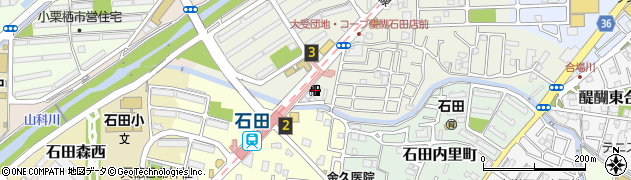 京都府京都市伏見区石田大受町82周辺の地図