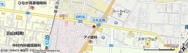 ドミノ・ピザ　四日市泊店周辺の地図