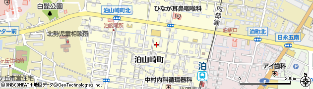 三重県四日市市泊山崎町周辺の地図