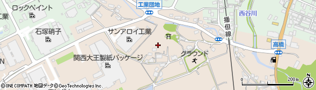 兵庫県福崎町（神崎郡）高橋周辺の地図