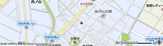 愛知県安城市赤松町新屋敷265周辺の地図
