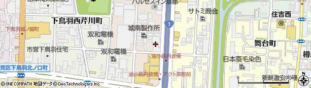 京都第一交通株式会社　観光受付センター周辺の地図