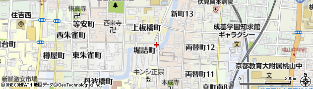 京都府京都市伏見区堀詰町544周辺の地図