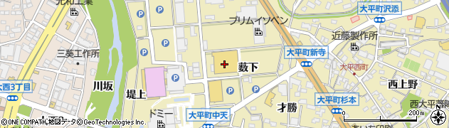 ジャンボエンチョー岡崎店周辺の地図