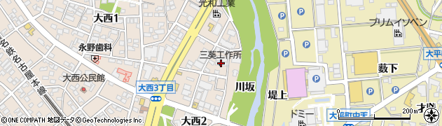 有限会社三葵工作所周辺の地図