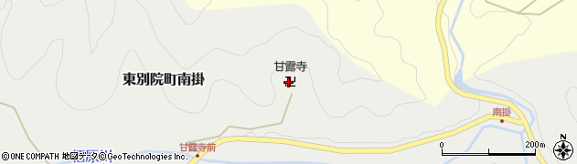 京都府亀岡市東別院町南掛寺ノ前10周辺の地図