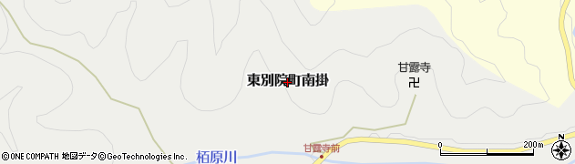京都府亀岡市東別院町南掛周辺の地図