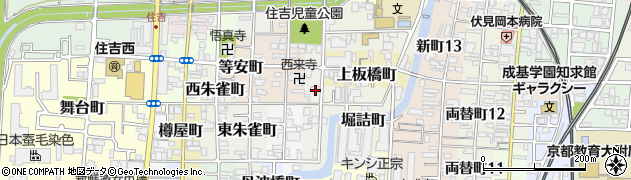 京都府京都市伏見区大和町566周辺の地図