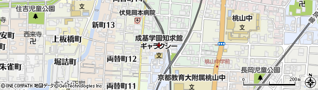 京都府京都市伏見区京町八丁目横町周辺の地図