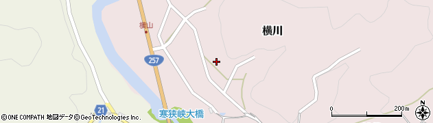 愛知県新城市横川長畑141周辺の地図