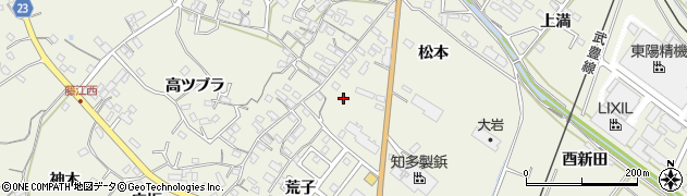 愛知県知多郡東浦町藤江荒子61周辺の地図