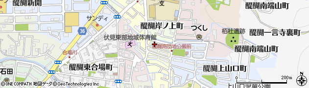 京都府京都市伏見区醍醐下山口町5周辺の地図