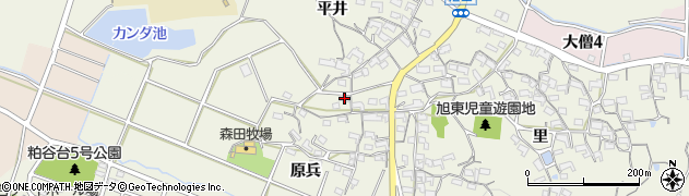 愛知県知多市大興寺平井83周辺の地図