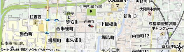京都府京都市伏見区大和町563周辺の地図