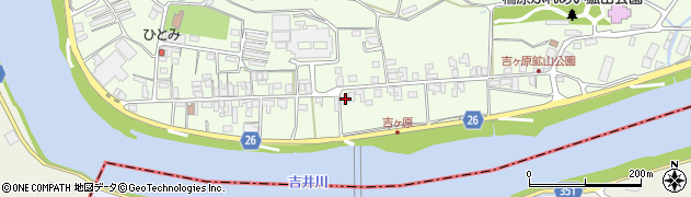 岡山県久米郡美咲町吉ケ原491周辺の地図