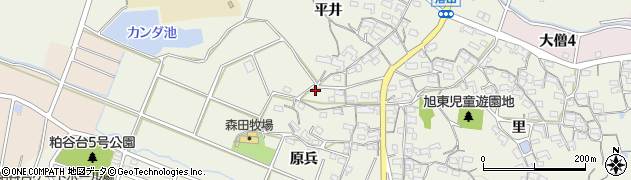 愛知県知多市大興寺平井79周辺の地図