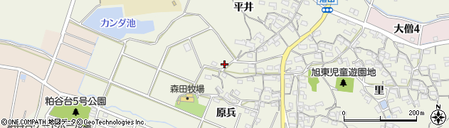 愛知県知多市大興寺平井90周辺の地図