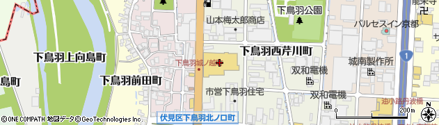 家電住まいる館×ｗｅｂ．ｃｏｍ京都伏見店周辺の地図