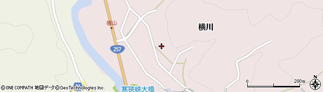 愛知県新城市横川長畑147周辺の地図