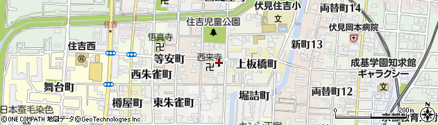 京都府京都市伏見区大和町561周辺の地図