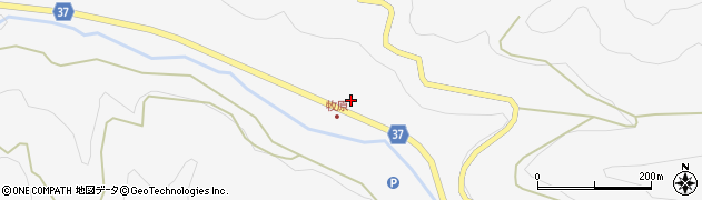 愛知県岡崎市石原町（西牧原）周辺の地図