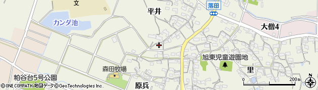 愛知県知多市大興寺平井84周辺の地図