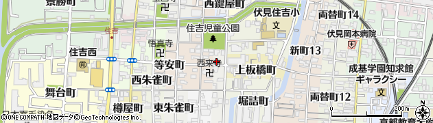 京都府京都市伏見区大和町568周辺の地図