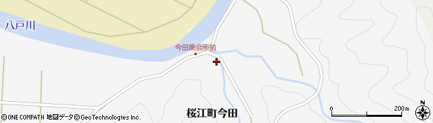 島根県江津市桜江町今田349周辺の地図