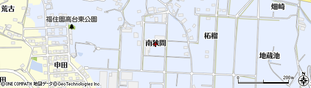 愛知県阿久比町（知多郡）板山（南狭間）周辺の地図